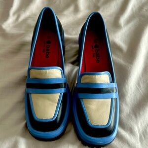 Le Babe lug sole shoes